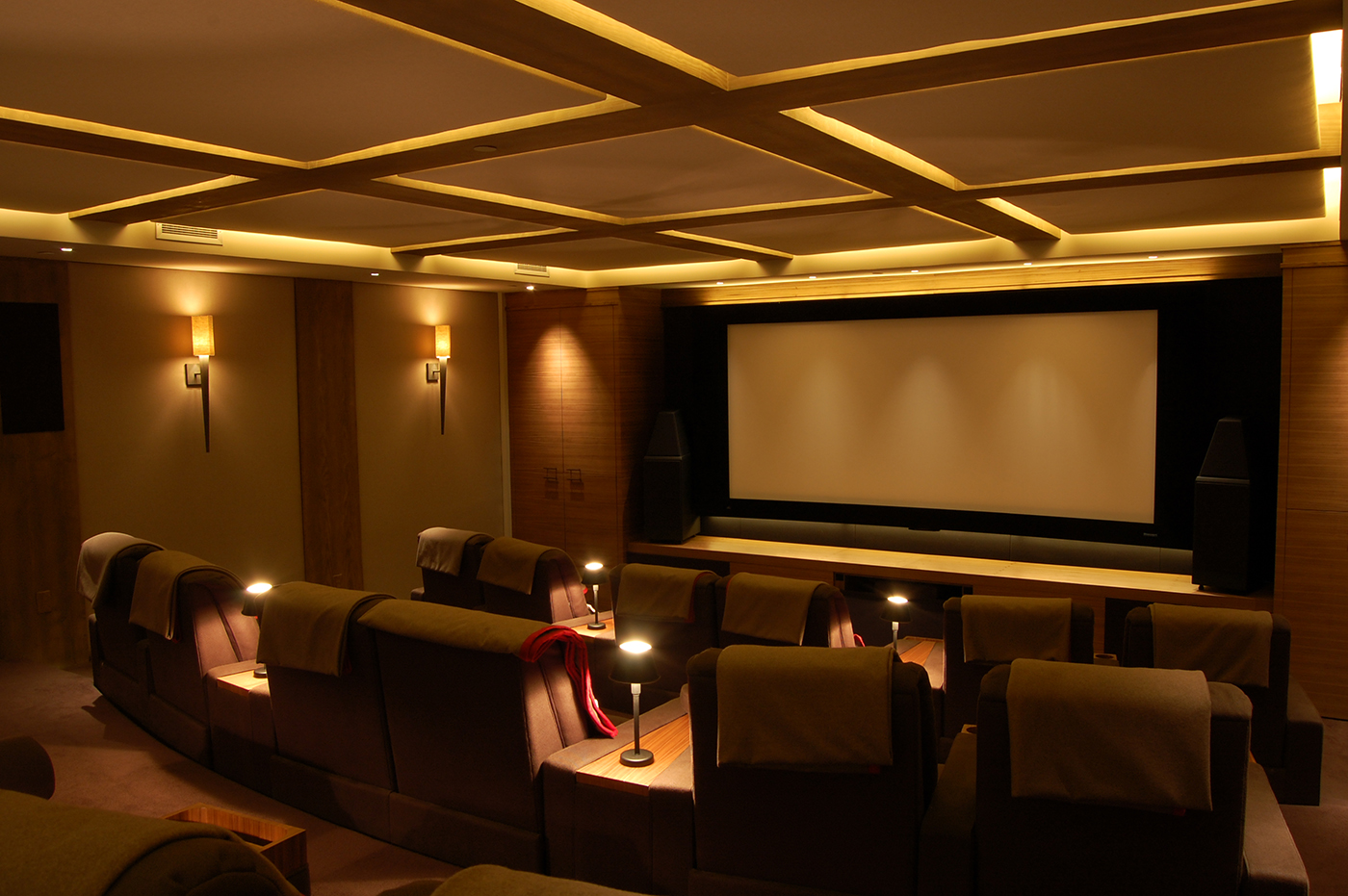 Home theater automation and lighting design