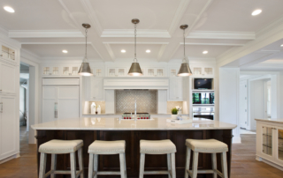 Spectacular kitchen in brand new tour home